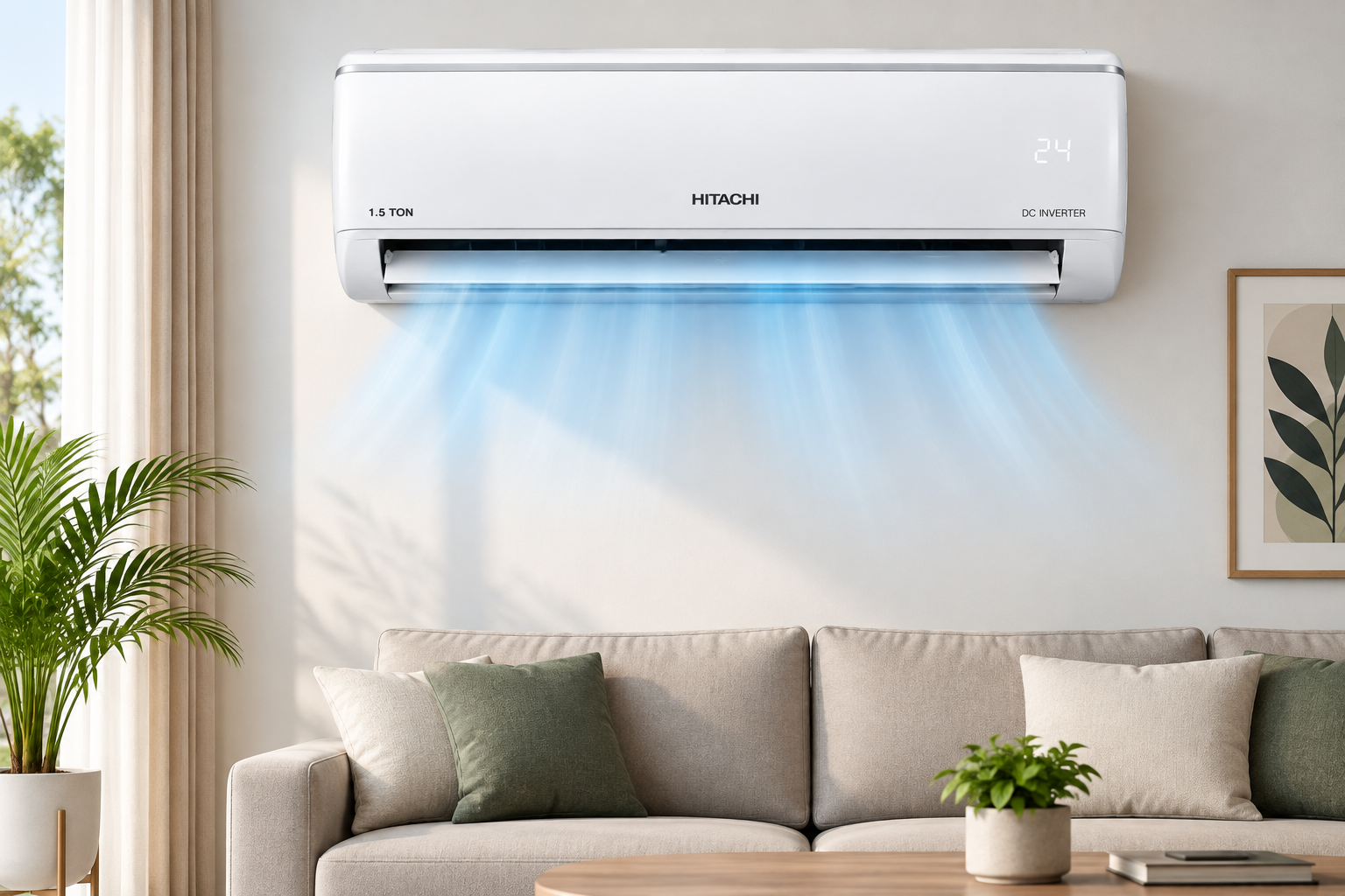 Split AC (1.5 Ton) — Standard Non-Inverter for rent