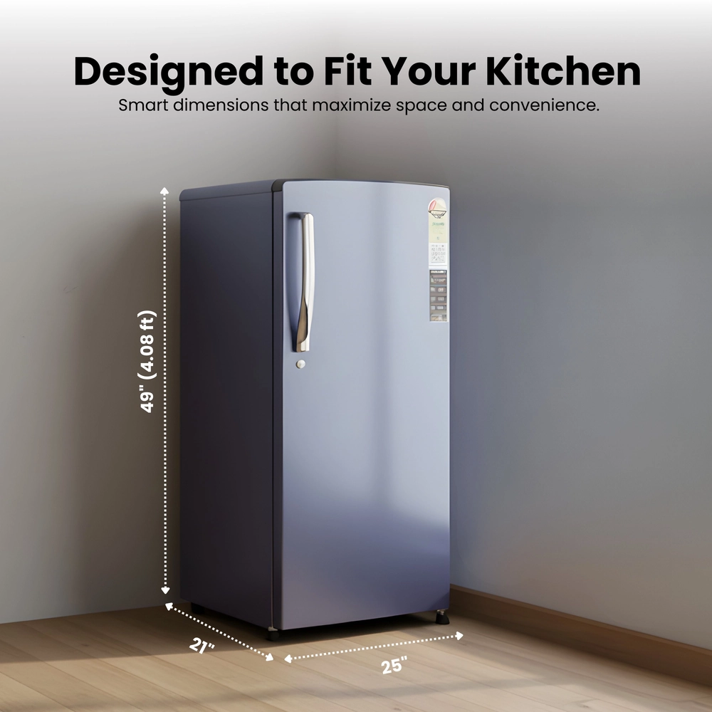 Single Door Fridge (170L - 210L) — Standard